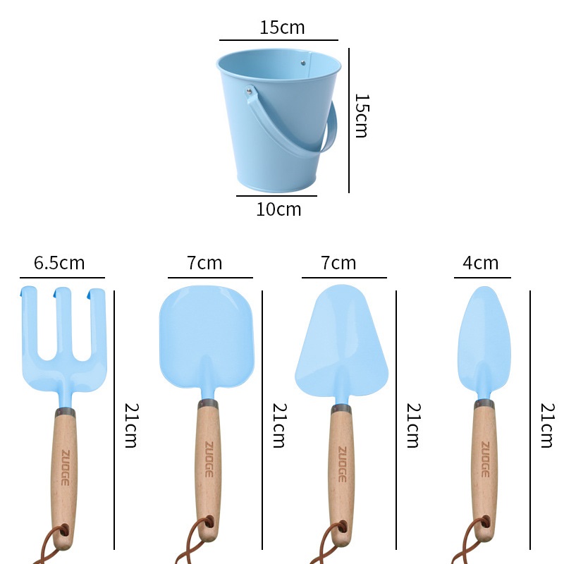 Kids Gardening Set 7 Pcs, Flor - огляд і ціна Gardening Tools Toddler