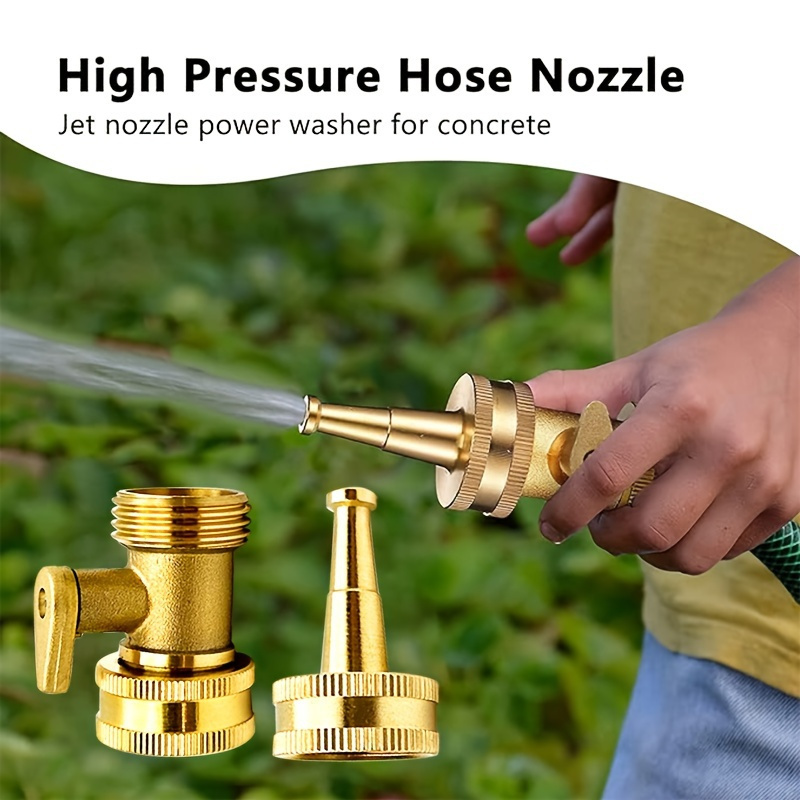 2pcs/set Brass Garden Hose Noz - огляд і ціна Garden Hose Nozzle