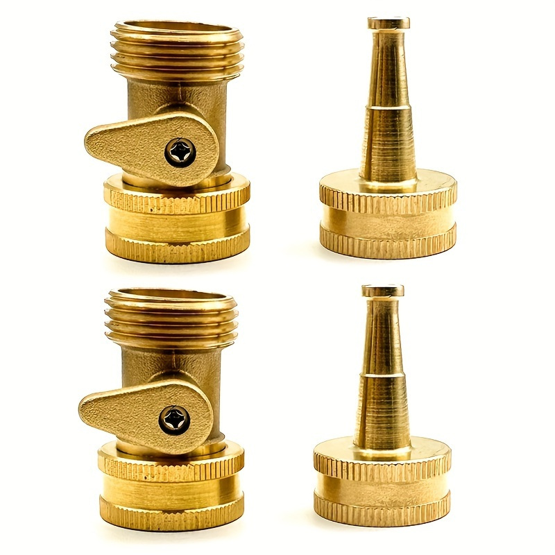 2pcs/set Brass Garden Hose Noz - огляд і ціна Garden Hose Nozzle