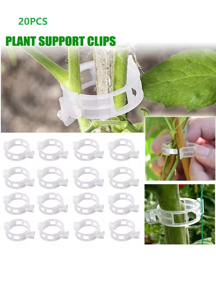 20Pcs Plant Support Clips,Snap - огляд і ціна Gardening Tools Vegetables
