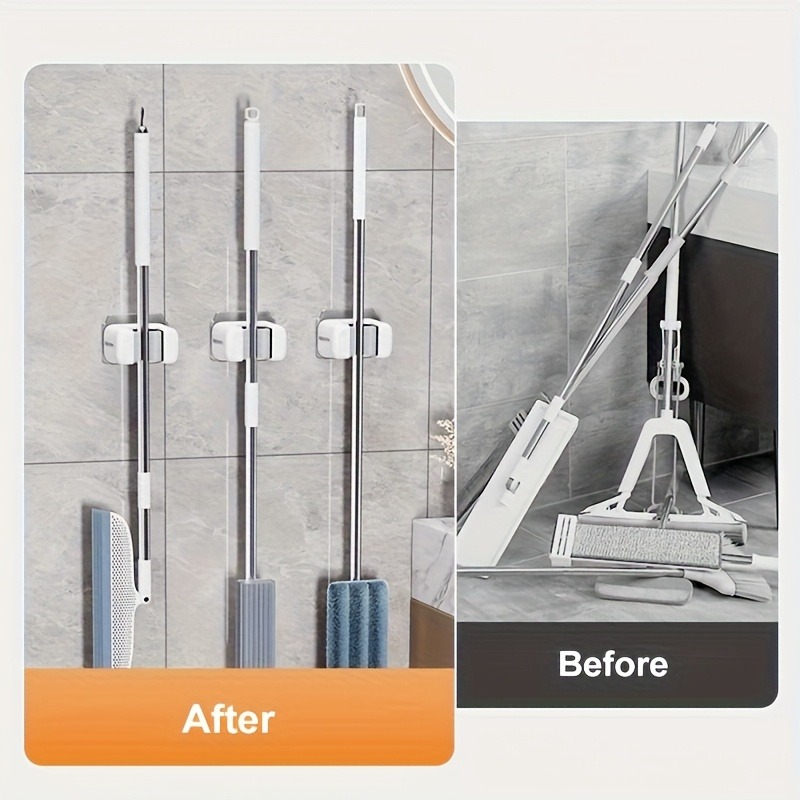 Wall-Mounted Mop and Broom Rac - огляд і ціна Gardening Tools Rack