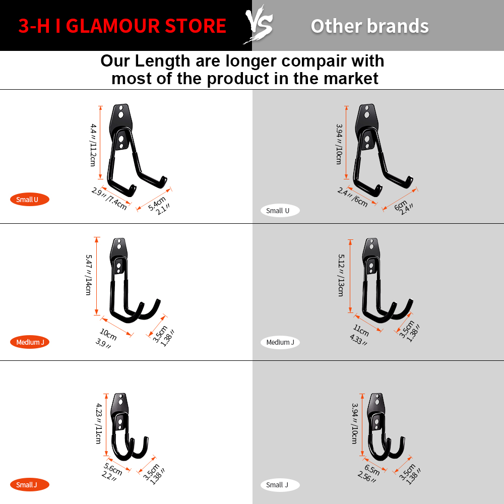 Heavy Duty Metal Hook Garage O - огляд і ціна Gardening Tools Organizer