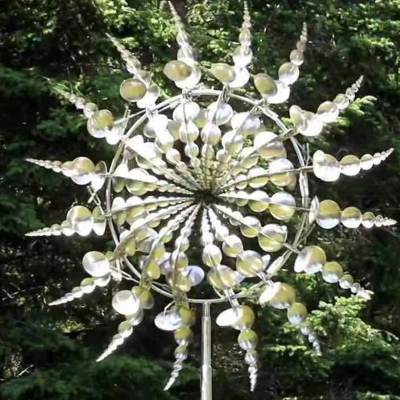 Metal Windmill Outdoor Wind Sp - огляд і ціна Gardening Tools Unique