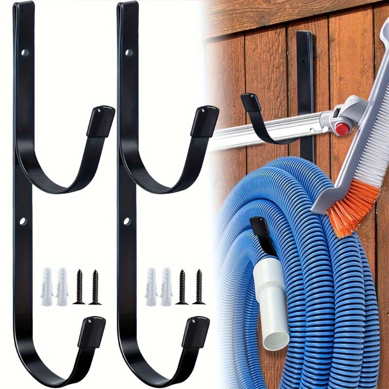 1 Pair Carbon Steel Pool Hook  - огляд і ціна Gardening Tools Organizer