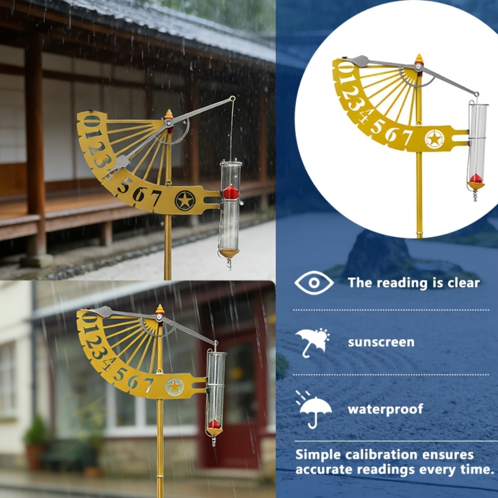 Unique Windmill Shaped Rain Ga - огляд і ціна Gardening Tools Unique