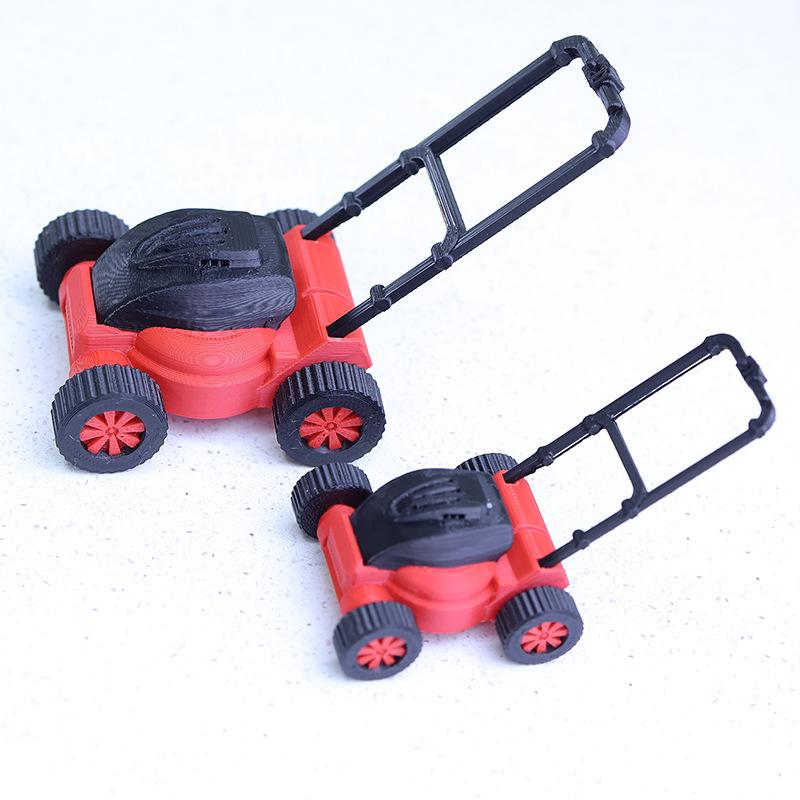 *1Pc 1:12 1:18 Dollhouse Lawn  - огляд і ціна Gardening Tools Lawn Mower