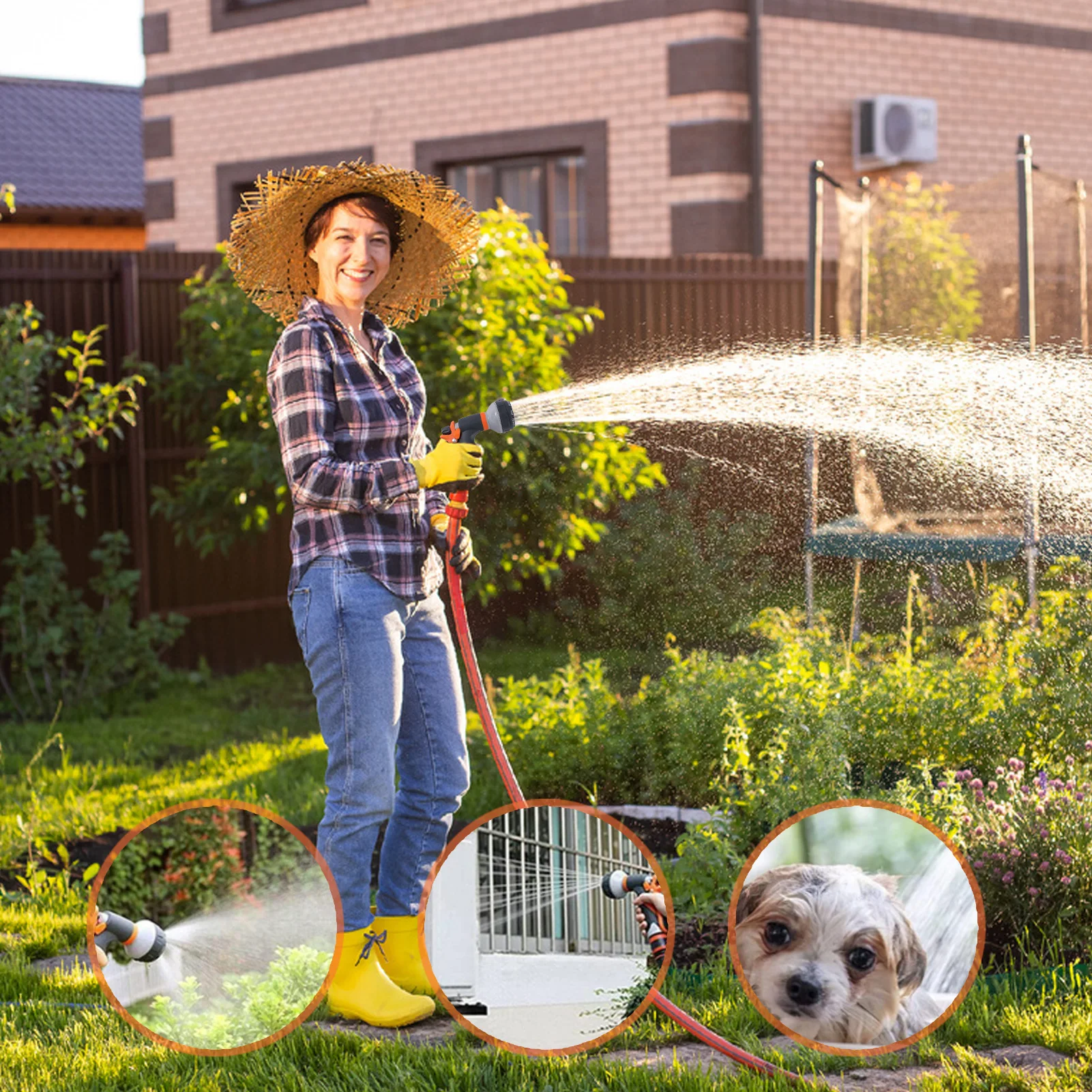 Hose Sprayer Nozzle Adjustable - огляд і ціна Garden Hose Nozzle