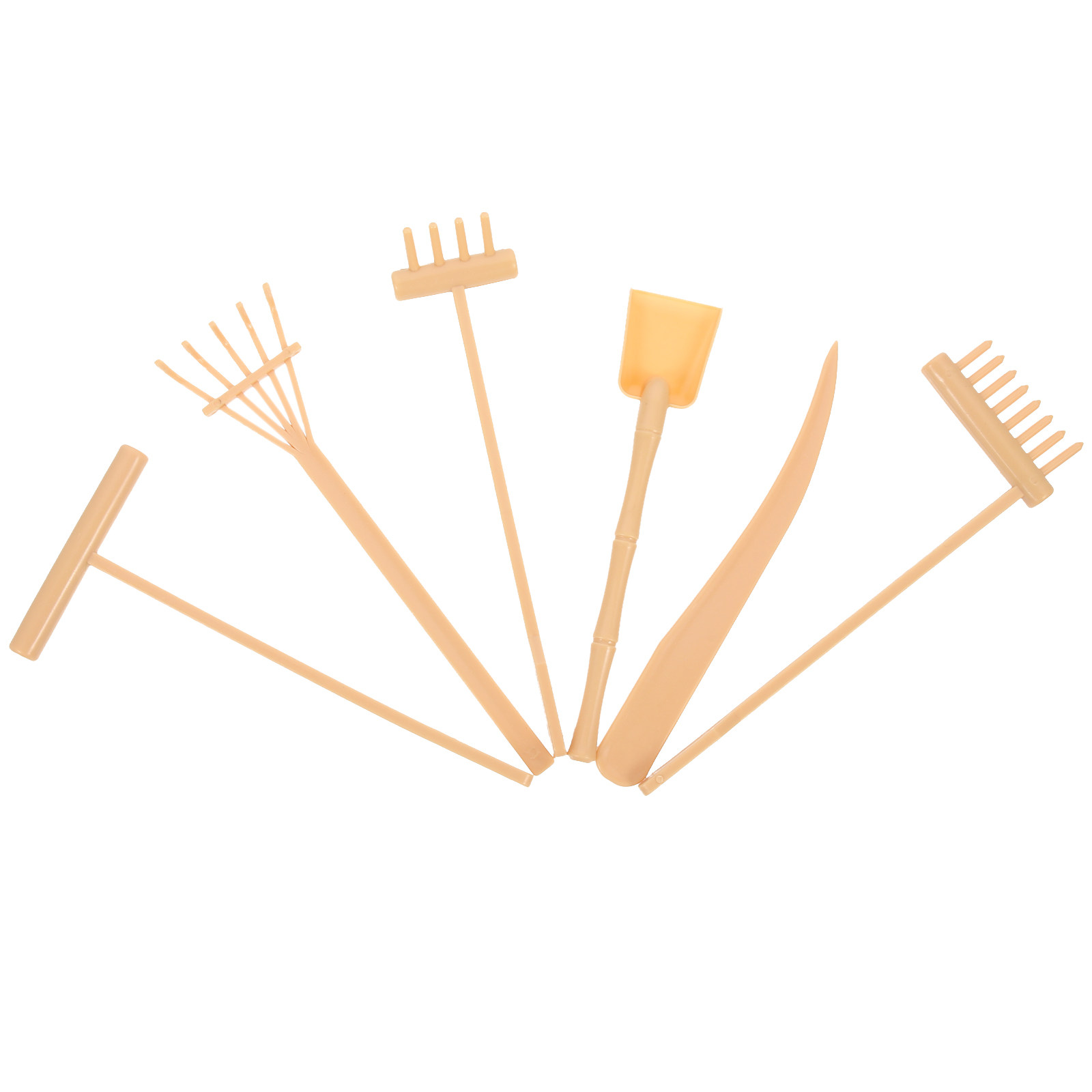 6Pcs Zen Garden Rake Accessori - огляд і ціна Gardening Tools Rake