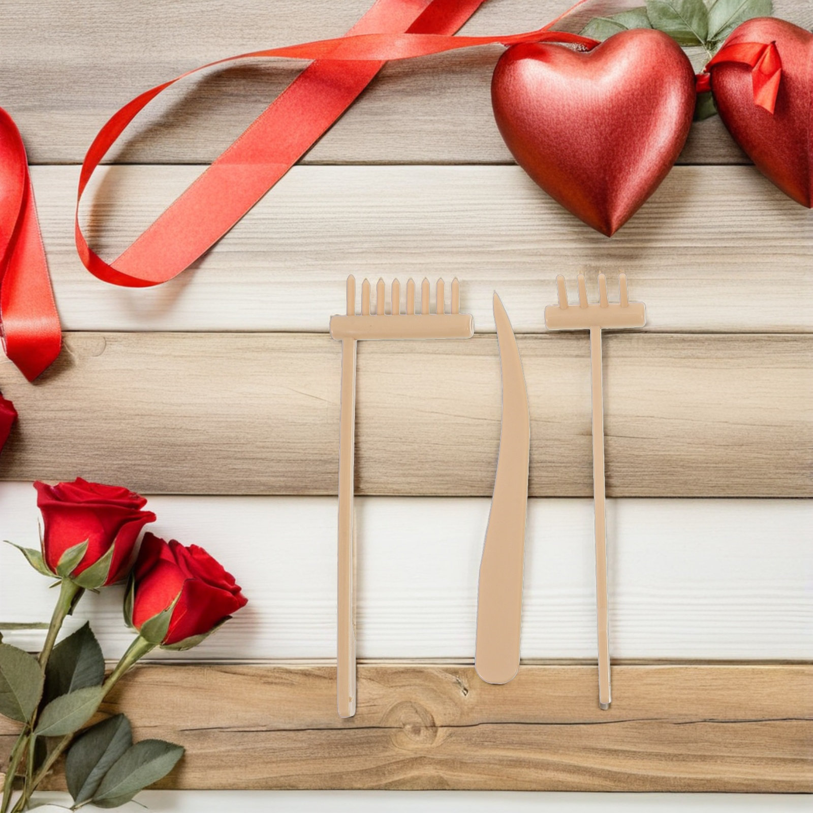 4Sets Mini Zen Garden Rake Set - огляд і ціна Gardening Tools Rake