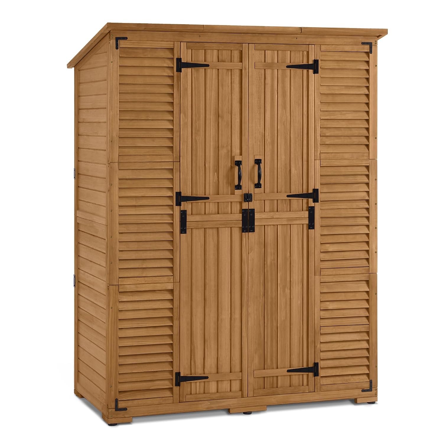 Outdoor Storage Cabinet with S - огляд і ціна Gardening Tools Organizer