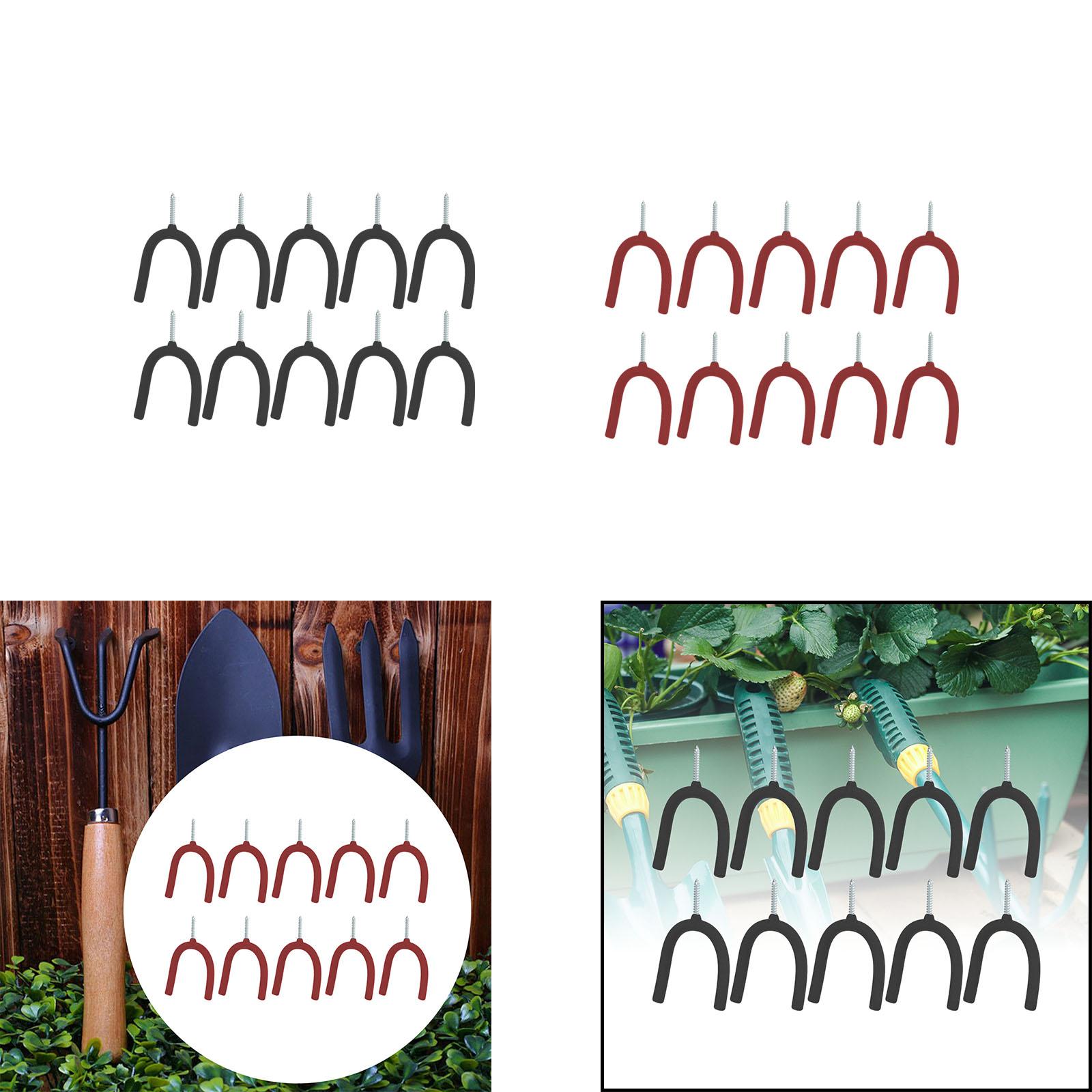 10Pcs Screw in U Hooks, Wall M - огляд і ціна Gardening Tools Unique