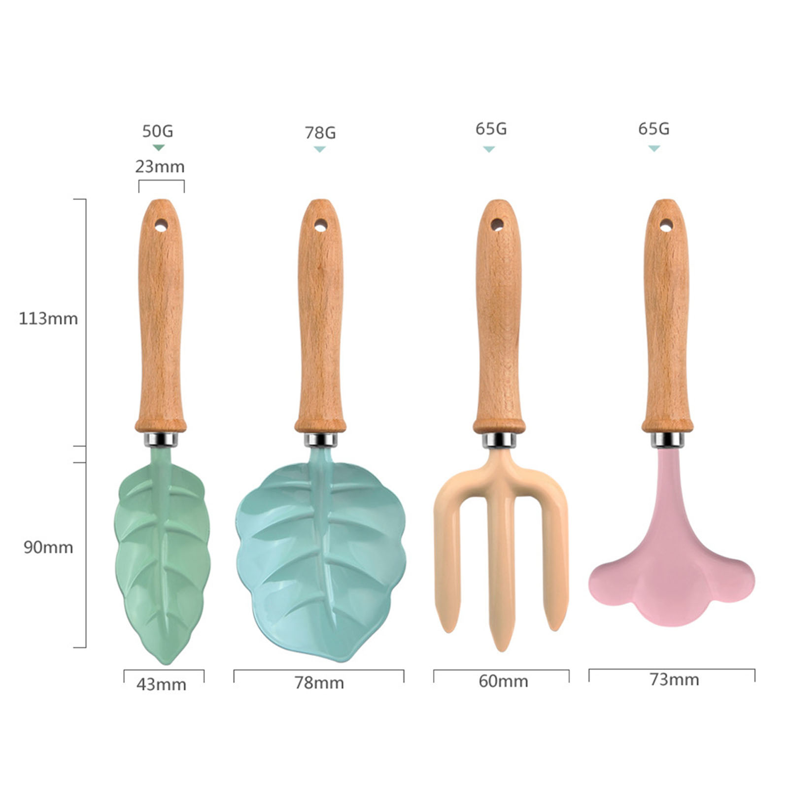 Little Gardener Tool Set Color - огляд і ціна Gardening Tools Toddler