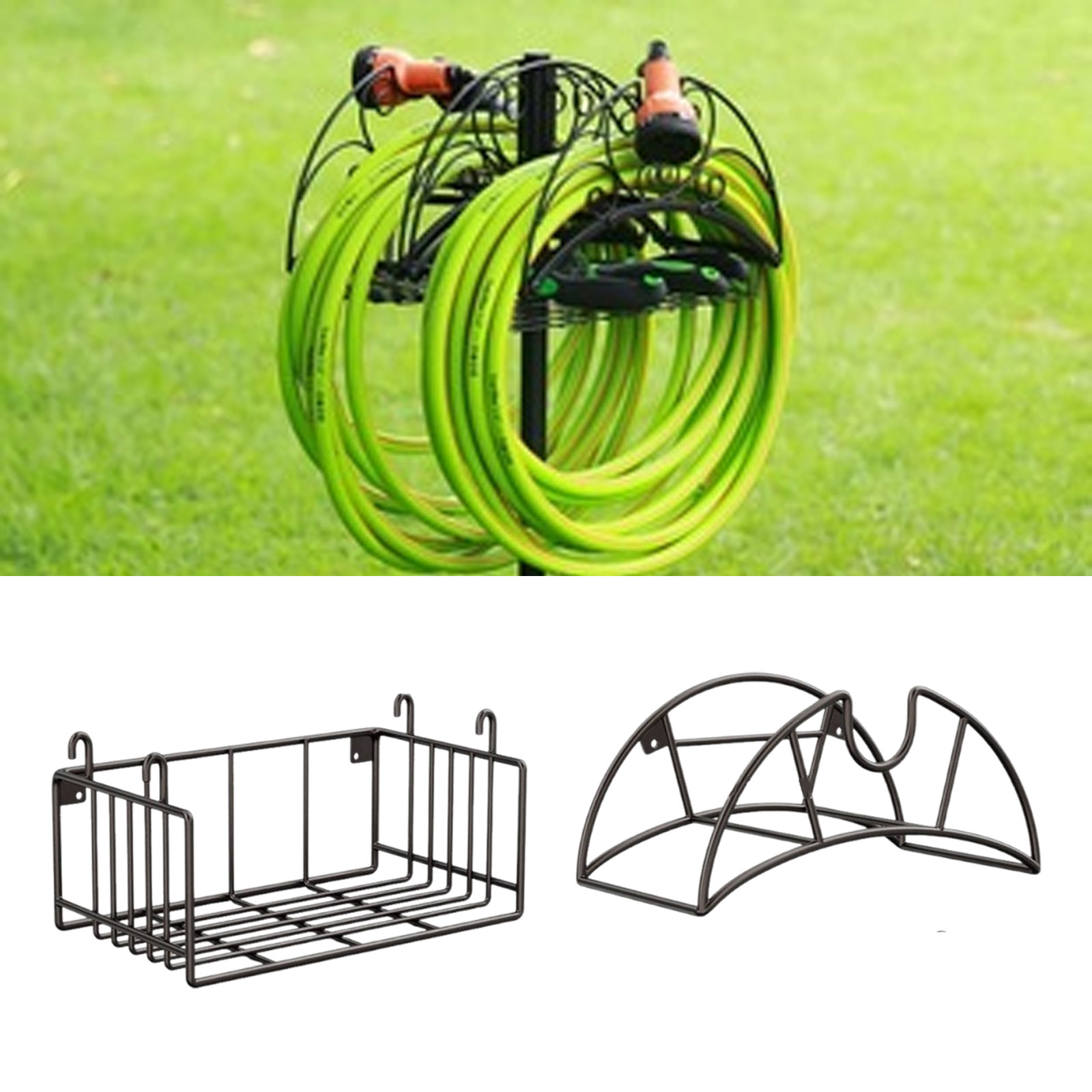 Wall Mount Garden Hose Holder  - огляд і ціна Gardening Tools Rack
