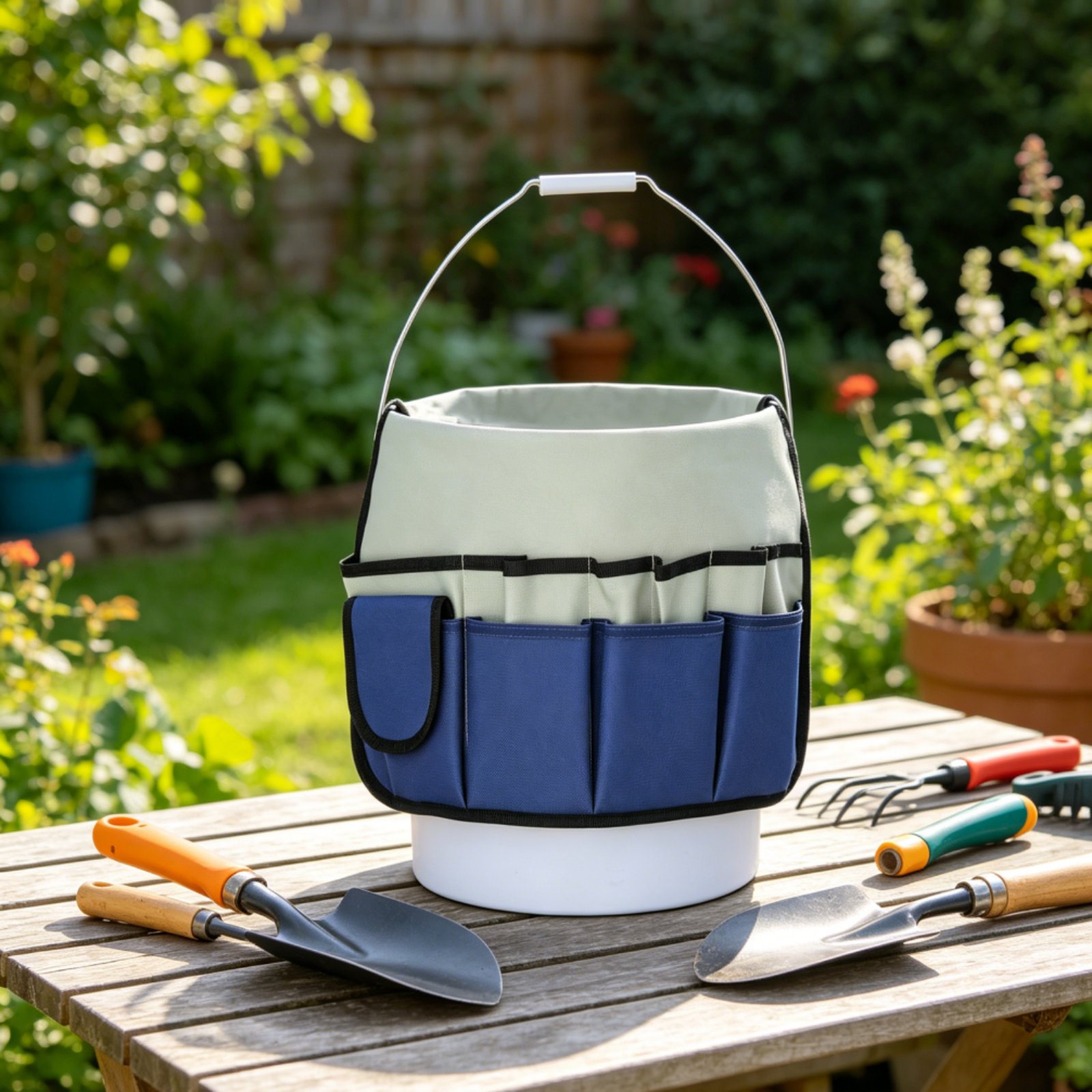 Gardening Tool Tote Large Capa - огляд і ціна Gardening Tools Organizer